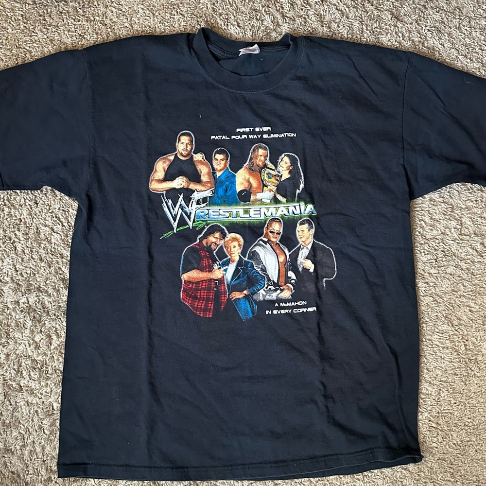 WrestleMania WWF Year 2000 T-shirt